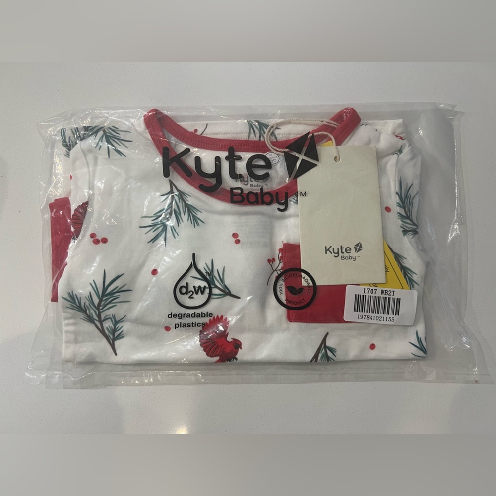 Kyte BABY Short Sleeve with Pants Pajamas 2T